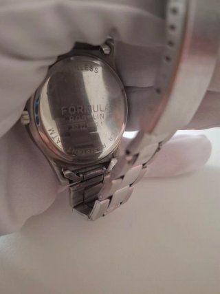 Reloj Formula Roselin Negro/Plateado
