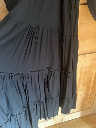 Vestido largo negro
