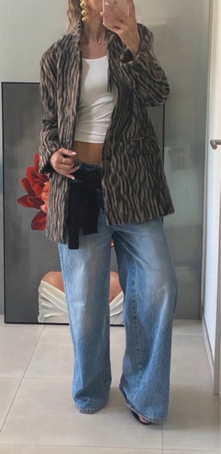 Massimo Dutti Abrigo Oversize