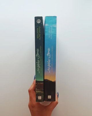 Lote 2 libros "Aristóteles y Dante..."