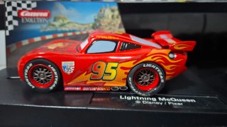 coche slot 1:32 rayo mcqueen