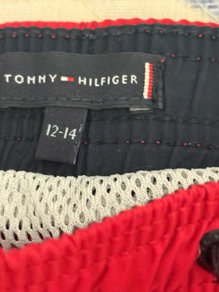 Bañador Tommy Hilfiger rojo niño 12-14 años