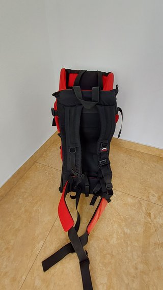 Mochila Portabebés Senderismo Roja