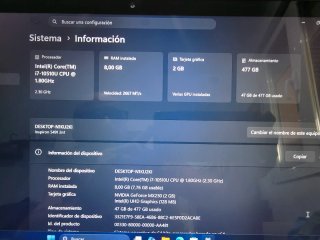 Dell Inspiron 5491 2 en 1 Táctil