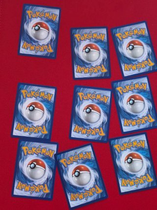 9 Cartas Pokémon Tipo Água