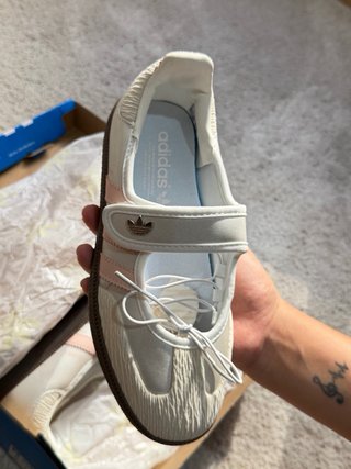 Adidas Samba Mujer Blanco y Rosa