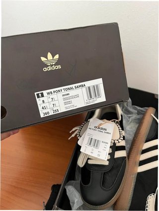 Adidas Samba Wales Bonner Tonal Beige/Negro Talla