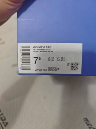 Nike zoom fly 6 talla 40'5 originales