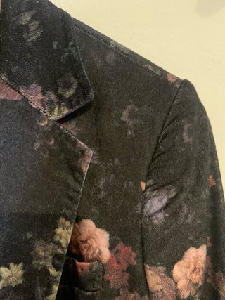 Americana Paul Smith Flores Terciopelo 42 IT XS