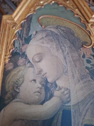Antigüedad religiosa tríptico