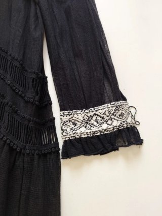 Vestido Midi Zara Estilo Caftán