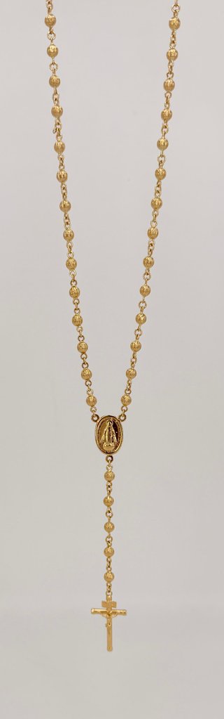 Cadena Bolas de oro de 18k, 12.42 g, 52.5 cm.