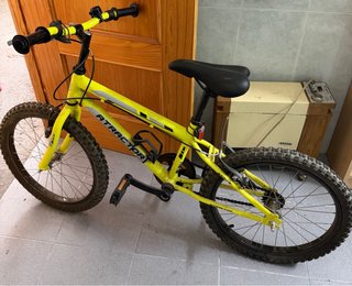 Bicicleta BMX Atractor Amarilla