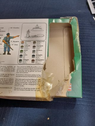 Lotto di 7 scatole Revell Soldati WWII Scala 1/72