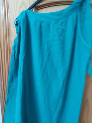 Vestido verano hombro lazada talla 46/48