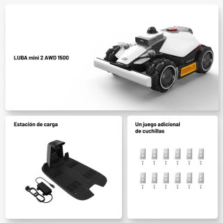 ROBOT CORTACESPED LUBA MINI 2 AWD 1500