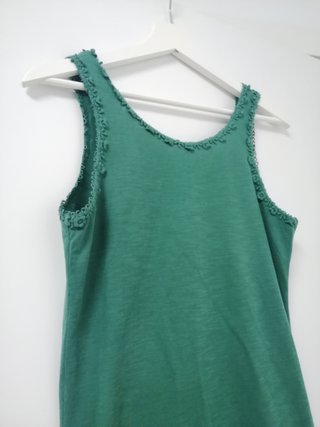 Camiseta verde tirantes