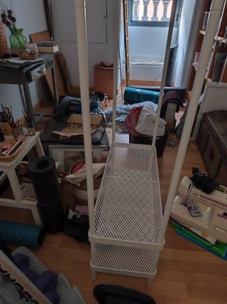 Perchero Zapatero Mackapar Blanco Ikea