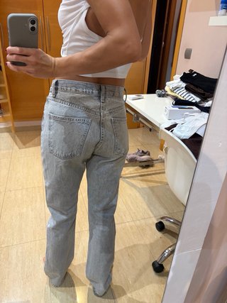Jeans Zara grigi