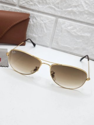 Gafas de sol Ray-Ban Cockpit Marrones/Doradas