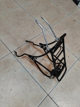 Portabultos Bicicleta Negro
