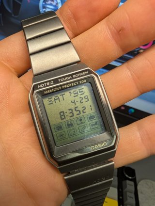 Casio Hotbiz Touch Screen Memory Protect 200