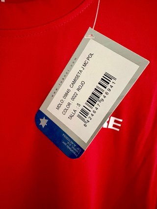Camiseta Luanvi España Retro Talla S Roja