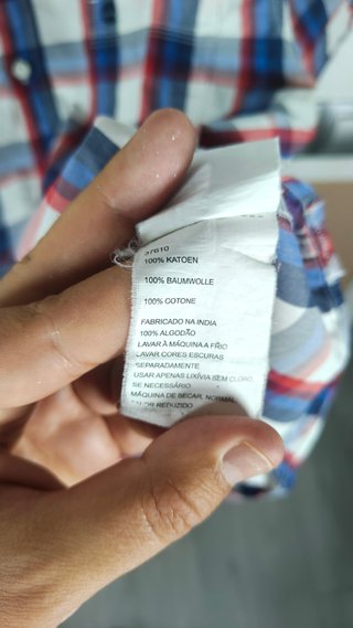 Camisa Timberland cuadros L