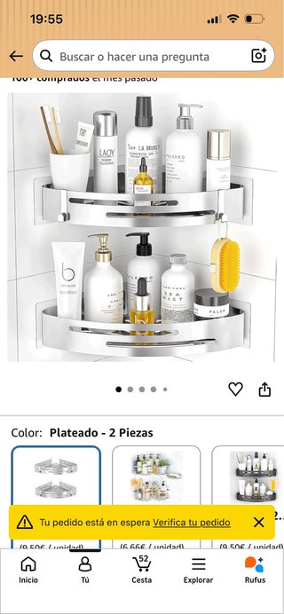 Estante de baño
