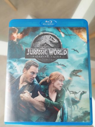 Jurassic World El Reino Caído Blu-ray Español