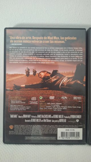 Trilogía Mad Max DVD + Furia en la carretera