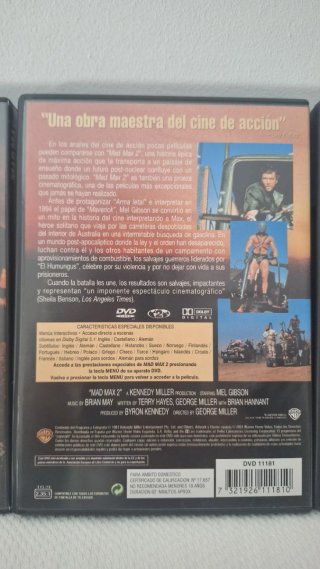Trilogía Mad Max DVD + Furia en la carretera