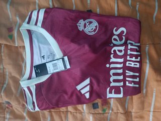 Camiseta Adidas Real Madrid Rosa Talla M