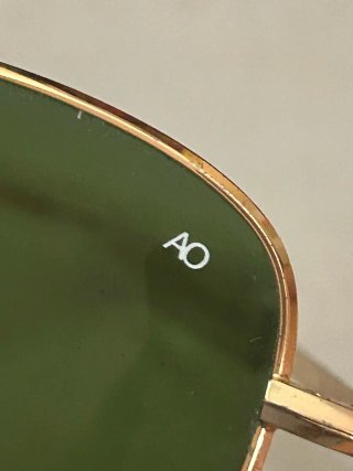 Gafas American Optical Originales Doradas