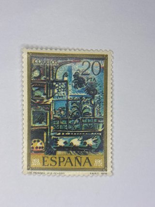 Sello 20 pesetas España
