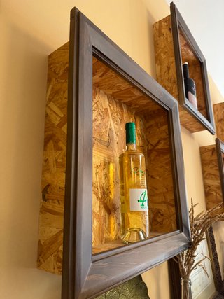 Marcos expositores de madera calidad
