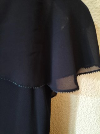 Vestido largo azul