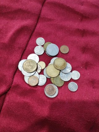 Monedas antiguas.