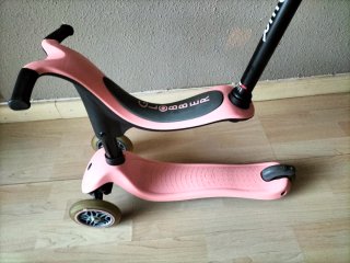 Patinete infantil Globber 3 ruedas rosa