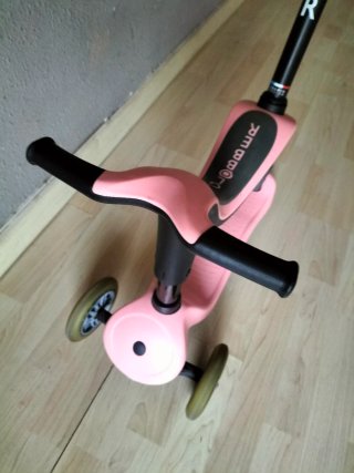 Patinete infantil Globber 3 ruedas rosa
