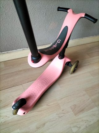 Patinete infantil Globber 3 ruedas rosa