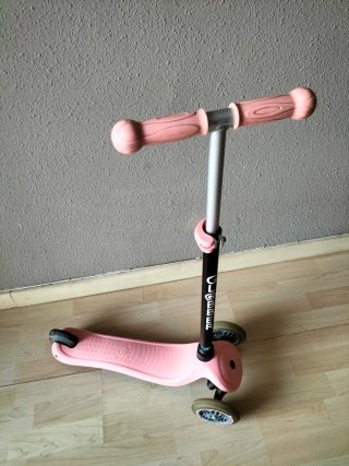 Patinete infantil Globber 3 ruedas rosa