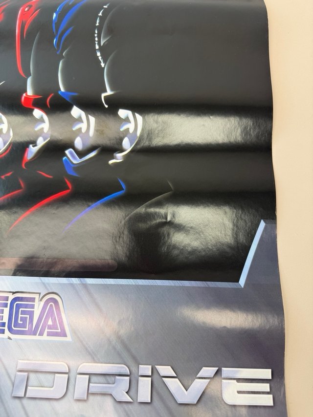 Poster Sega mega drive Power Rangers.