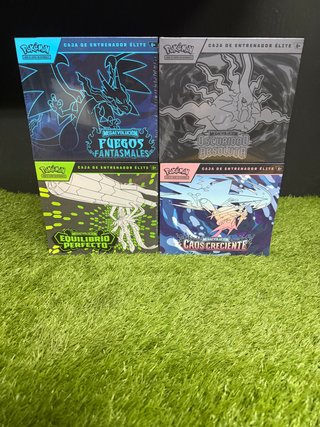 4 Scatole Allenatore Elite Pokémon