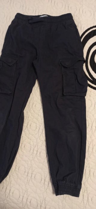 Pantalones cargo azul oscuro