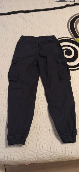 Pantalones cargo azul oscuro