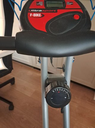 Bicicleta Estática F-Bike Ultrasport Plegable