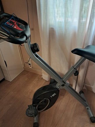 Bicicleta Estática F-Bike Ultrasport Plegable