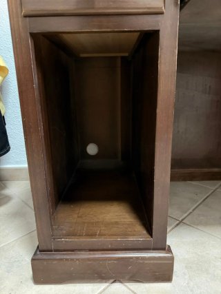 Escritorio de madera