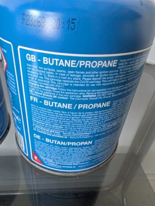3 bombole di gas Campingaz CV 470 Plus Butano/Propano